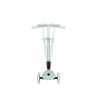 Globber Junior Foldable Light Up Eco Scooter - Pistachio
