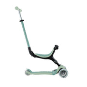 Globber Go Up Foldable Eco Scooter With Lights - Pistachio