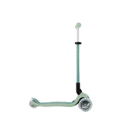 Globber Go Up Foldable Eco Scooter With Lights - Pistachio