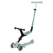 Globber Go Up Foldable Eco Scooter With Lights - Pistachio