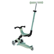 Globber Go Up Foldable Eco Scooter With Lights - Pistachio
