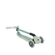 Globber Go Up Foldable Eco Scooter With Lights - Pistachio