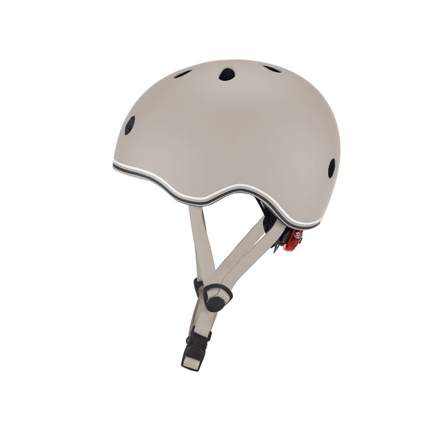 Globber Go Up Helmet With Lights 45-51cm - Sand