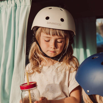 Banwood Kids Helmet 50-54cm - Matte Cream