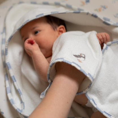 Avery Row Hooded Baby Towel - Coastline