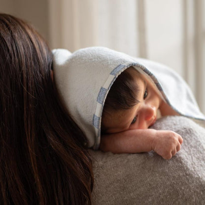 Avery Row Hooded Baby Towel - Coastline