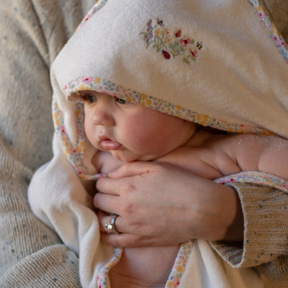 Avery Row Hooded Baby Towel - Wildflower Garden