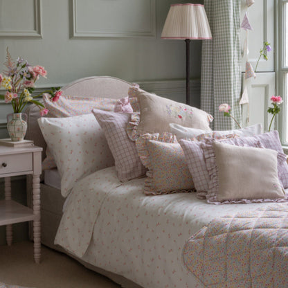 Avery Row Organic Cotton Single Bedding Set - Anemone