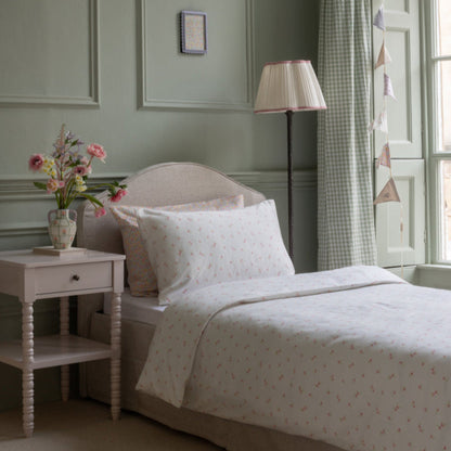 Avery Row Organic Cotton Single Bedding Set - Anemone