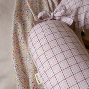 Avery Row Nursing Pillow - Pink Check