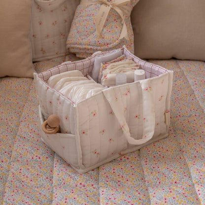 Avery Row Nappy Caddy - Anemone