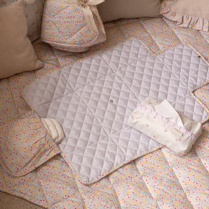 Avery Row Travel Baby Changing Mat - Wildflower Garden