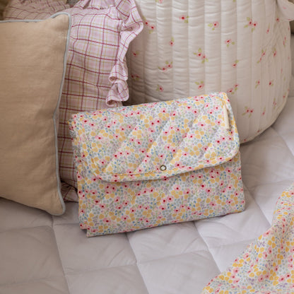 Avery Row Travel Baby Changing Mat - Wildflower Garden