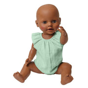 Heless Doll Romper with Ruffles