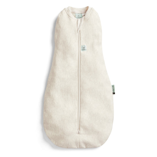 ergoPouch Organic All Year Cocoon Swaddle Sleeping Bag - Oatmeal 1.0 TOG