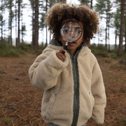 Toastie Sherpa EcoReversible Puffer Jacket - Sage