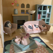 Tender Leaf Dolls House Sitting Room Furniture
