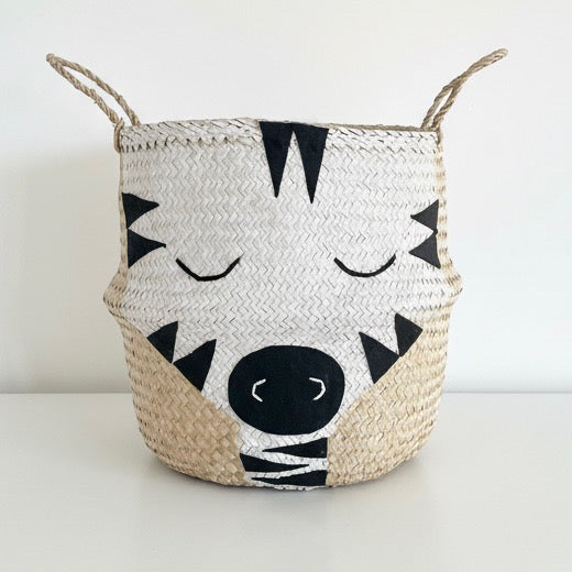 Bellybambino Zebra Basket - Extra Large