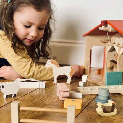 Tender Leaf Wooden Farm Playset