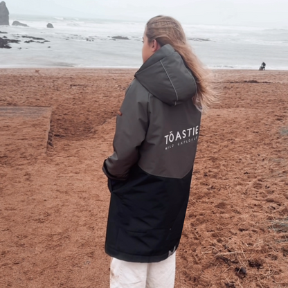 Toastie Kids Waterproof Changing Robe - Antique Olive
