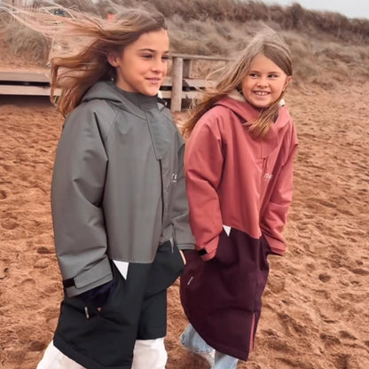 Toastie Kids Waterproof Changing Robe - Rose Pink