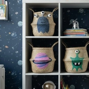 Bellybambino Green Alien Basket - Large