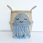 Bellybambino Blue Jellyfish Basket - Large
