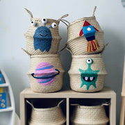 Bellybambino Green Alien Basket - Large