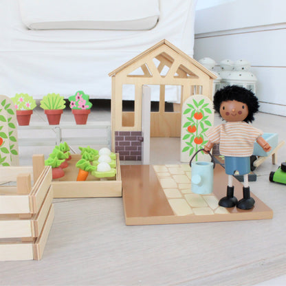 Tender Leaf Greenhouse and Garden Set