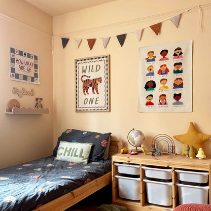 Kid of the Village Feelings Wall Hanging