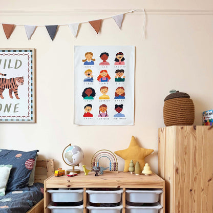 Kid of the Village Feelings Wall Hanging