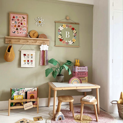 Kid Of The Village Flowers Mini Hanger