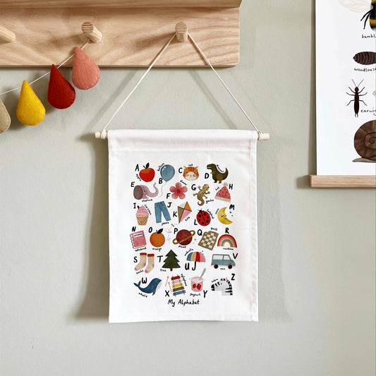 Kid Of The Village My Alphabet Mini Hanger
