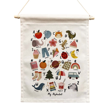 Kid Of The Village My Alphabet Mini Hanger