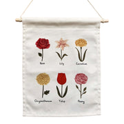 Kid of the Village Flowers Mini Hanger