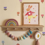 Kid of the Village Rollin' Rabbit Fine Art Print