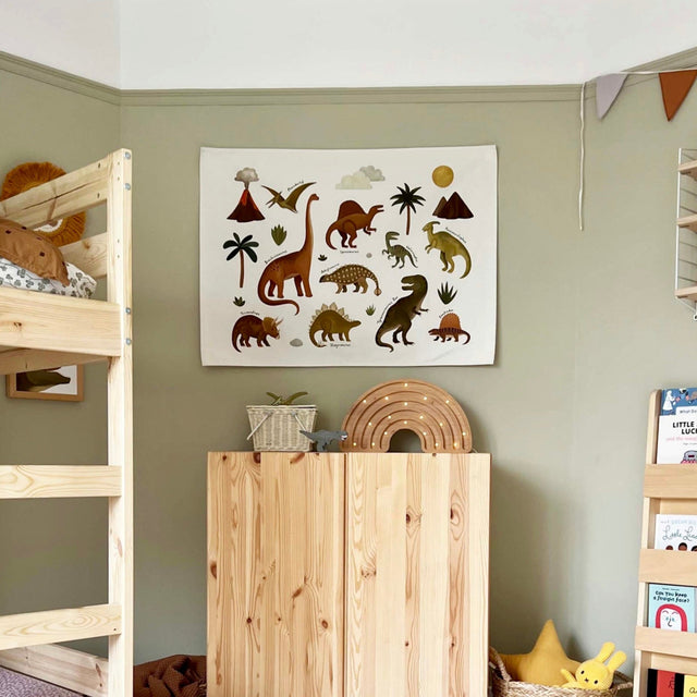 Kid of the Village Dinosaur Wall Hanging - Large