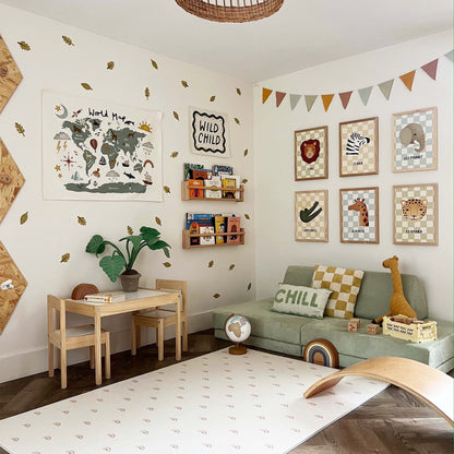 Kid of the Village Wild Child Banner - Black
