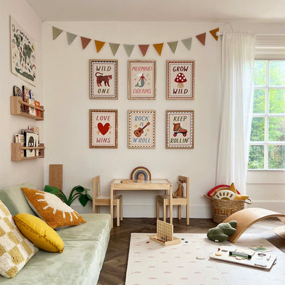 Kid Of The Village Love Wins Fine Art Print