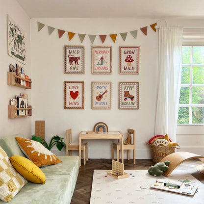 Kid of the Village Love Wins Fine Art Print
