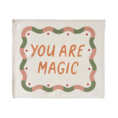 Kid of the Village You Are Magic Banner - Orange