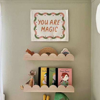 Kid of the Village You Are Magic Banner - Orange