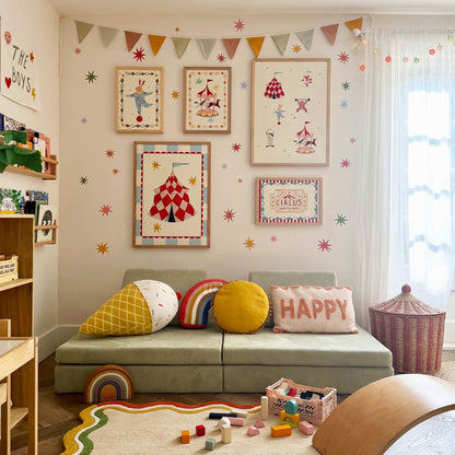 Kid of the Village A Day At The Circus Fine Art Print