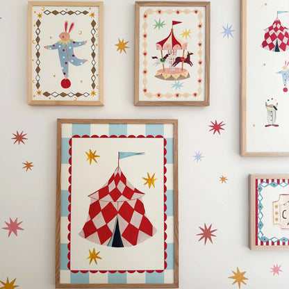 Kid of the Village The Magic Carousel Fine Art Print