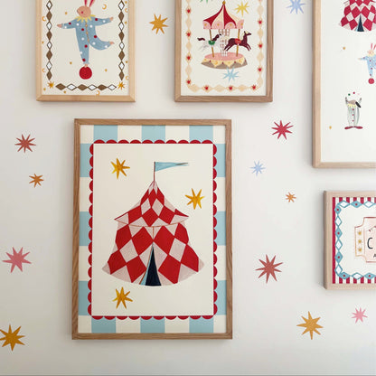 Kid of the Village The Big Top Fine Art Print