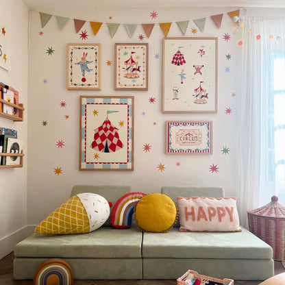 Kid of the Village Balancing Bunny Fine Art Print