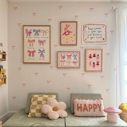 Kid of the Village Lovely Bows Fine Art Print