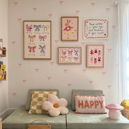 Kid of the Village Lovely Bows Fine Art Print