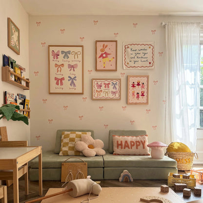 Kid of the Village Lovely Bows Fine Art Print
