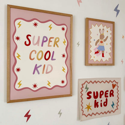 Kid of the Village Super Kid Banner - Red